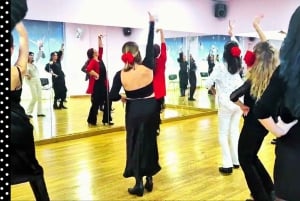 Málaga: 1-Hour Flamenco Dance Class with a Spanish Teacher