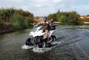 Malaga: Dirt and River Guided Quad Tour (2-Persons Per Quad)