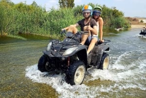 Malaga: Dirt and River Guided Quad Tour (2-Persons Per Quad)