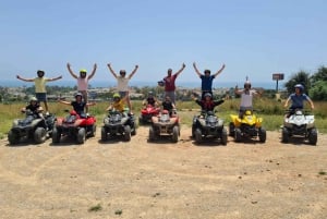 Malaga: Dirt and River Guided Quad Tour (2-Persons Per Quad)