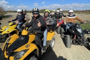 Malaga: Dirt and River Guided Quad Tour (2-Persons Per Quad)