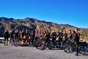 Málaga : Visite de 3 heures en E-Bike du parc naturel de Montes de Malaga
