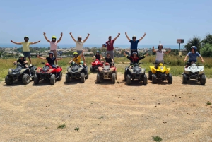 Málaga: 3-Hour Guided All-Terrain Two-Seater Quad Tour