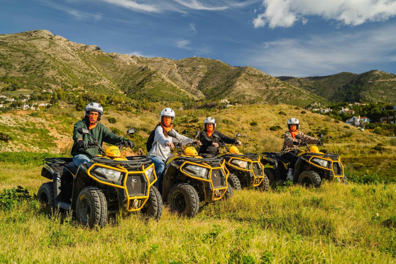 Malaga: 3 hours Off-Road Tour by 2-Seater Quad in Mijas