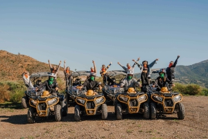 Malaga: 3 hours Off-Road Tour by 2-Seater Quad in Mijas