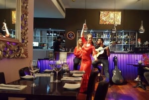 Malaga: Authentic Flamenco dinner show at Vino Mio