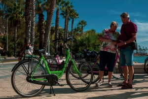 Malaga: Cykeltur i den gamle by, marinaen og stranden
