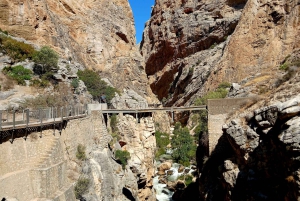 Malaga : randonnée sur le Caminito del Rey et escalade à El Chorro