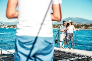 Malaga: crociera in catamarano con sosta per nuotare facoltativa