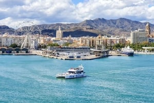 Malaga: Katamarancruise med valgfritt svømmestopp