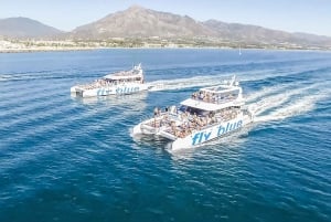 Malaga : Croisière en catamaran avec arrêt baignade en option