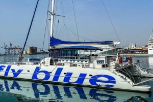 Malaga: Catamaran Cruise with Optional Swimming Stop