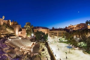 Málaga: kathedraal, Alcazaba, wandeltocht door het Romeinse theater