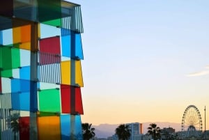 Málaga: Centre Pompidou Málaga Kaartje en Stadsaudiogids