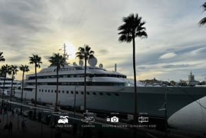 Málaga: Cinematic Experience with Tesla X & 360° Camera