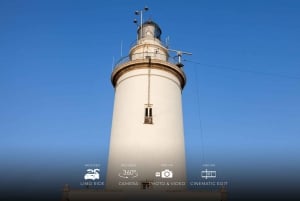 Málaga: Cinematic Experience with Tesla X & 360° Camera