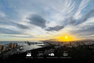 Málaga: Cinematic Experience with Tesla X & 360° Camera