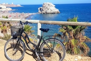 Malaga: City Bike Rental with Self-Guided Cycling Route