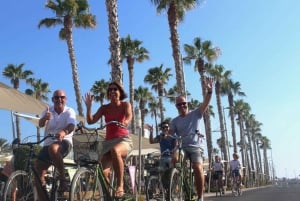 Malaga: City Bike Rental with Self-Guided Cycling Route