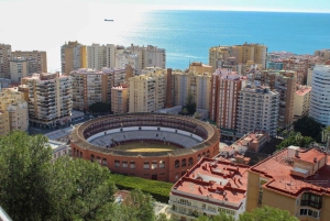 Malaga: City Bike Rental with Self-Guided Cycling Route