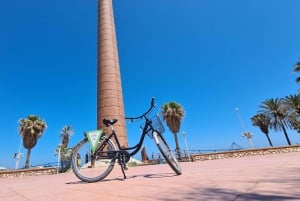 Malaga: City Bike Rental with Self-Guided Cycling Route