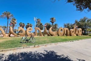 Malaga: City Bike Rental with Self-Guided Cycling Route