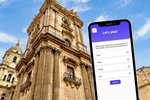Málaga: City Exploration Game och rundtur på din telefon