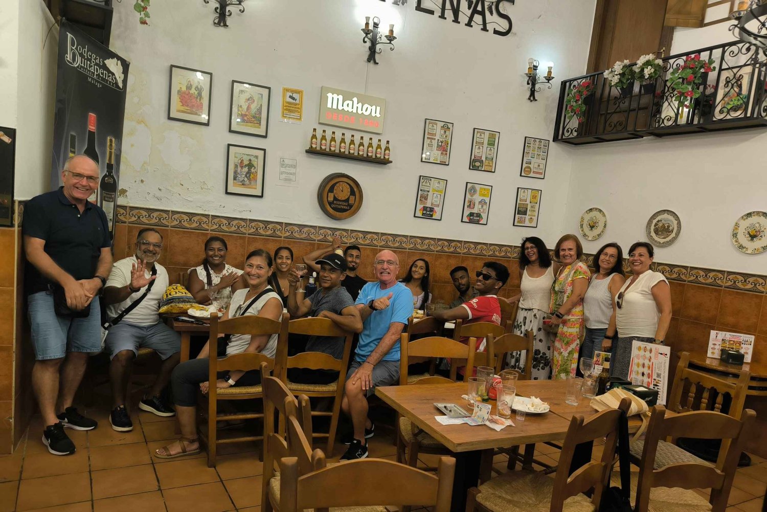 Málaga: Byens højdepunkter og tapas-smagningstur