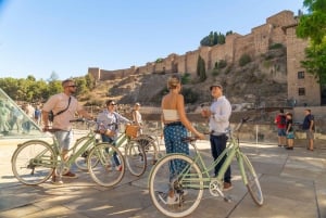 Málaga: City Highlights Guided Vintage Bike Tour