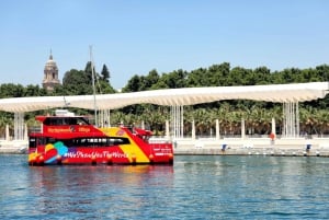 Málaga: Stadtbesichtigung Hop-On/Hop-Off-Bustour