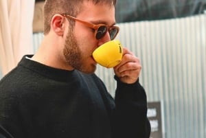 Tour del caffè e tour della città di Malaga - con tapas e bevande spagnole