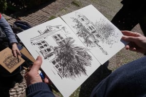 Malaga: Drawing & Painting Lesson Outdoors