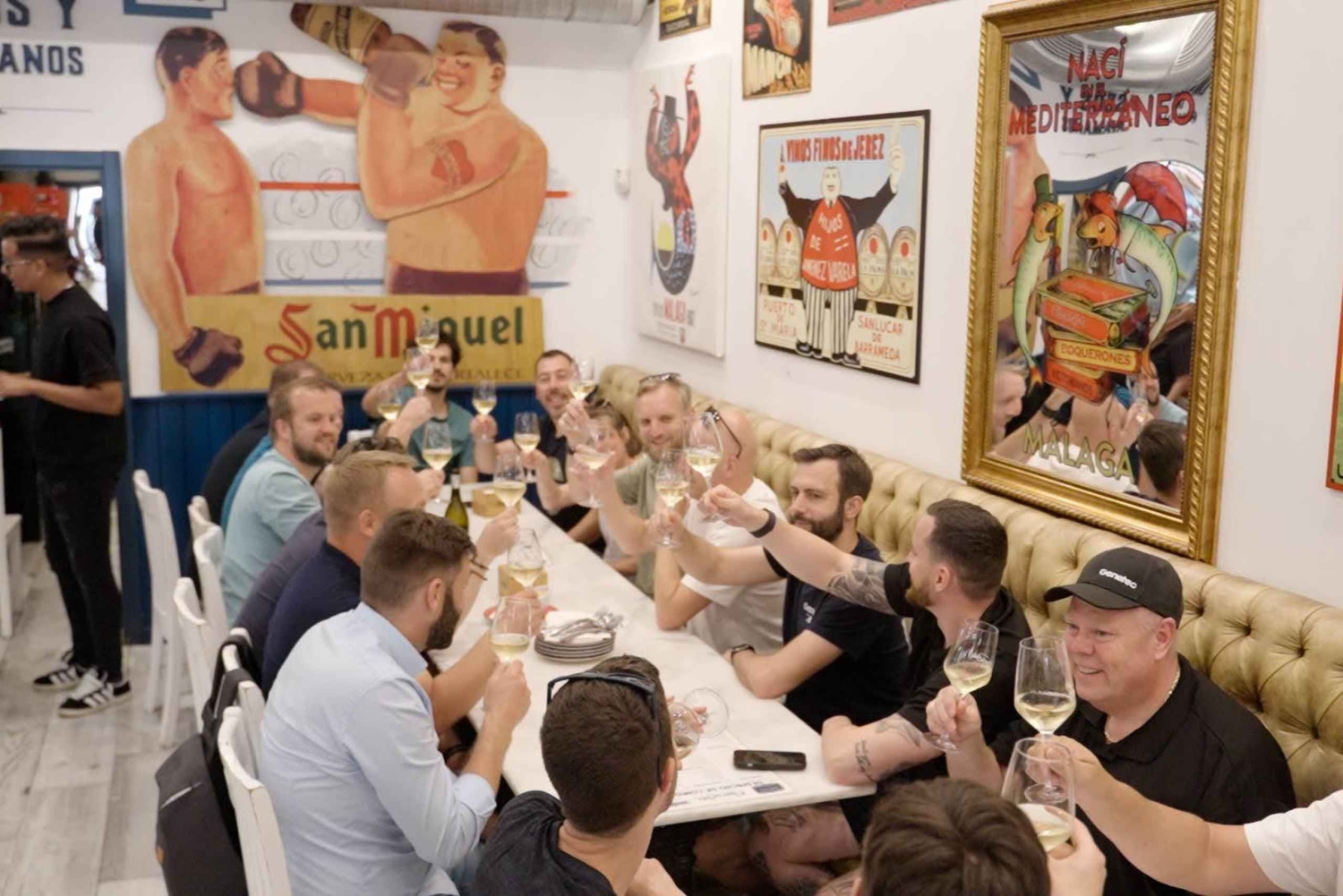 Málaga: E-Bike City Tour & Taste of Spain Food Tour