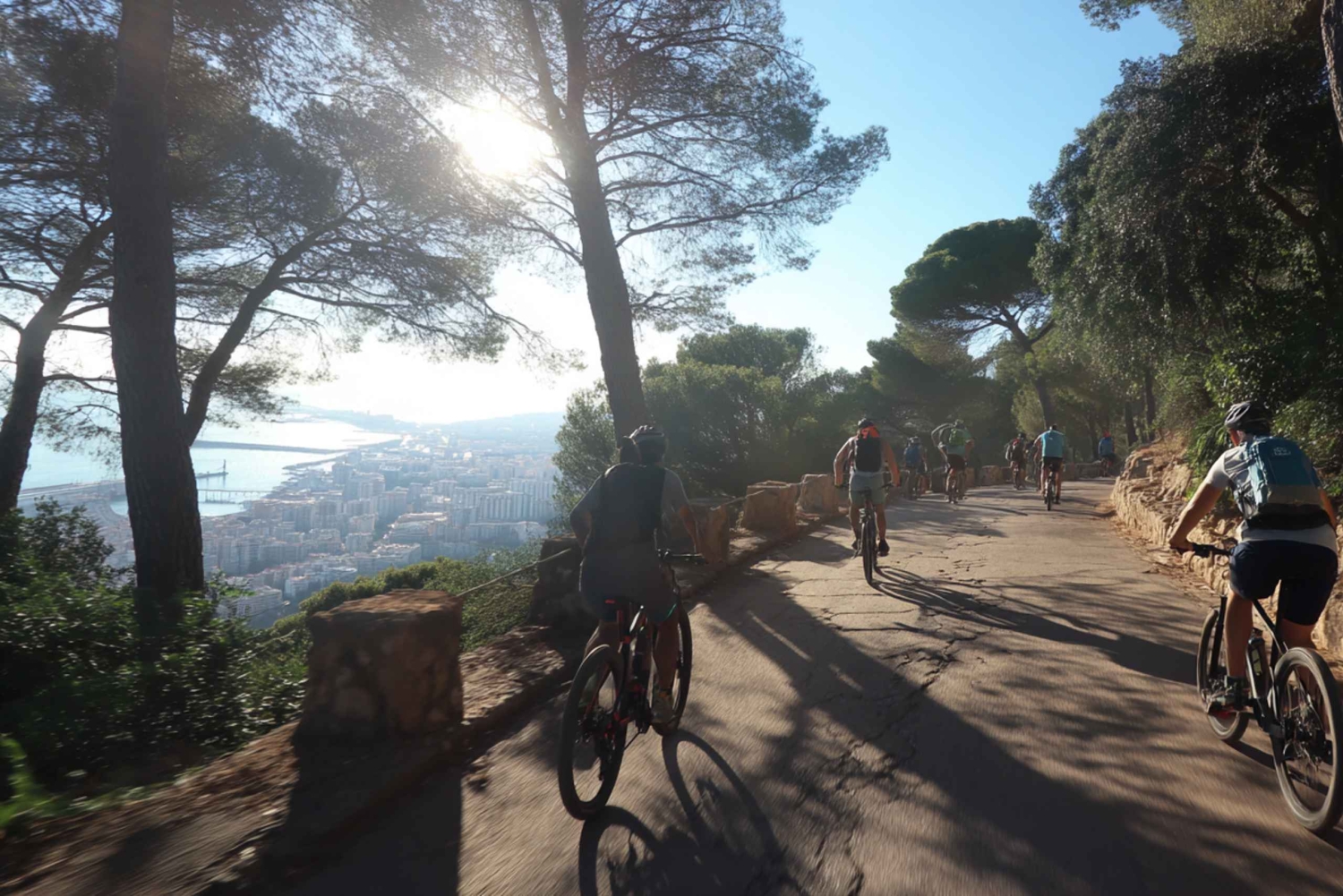 Málaga: E-Bike-Stadtführung mit Gibralfaro-Wald