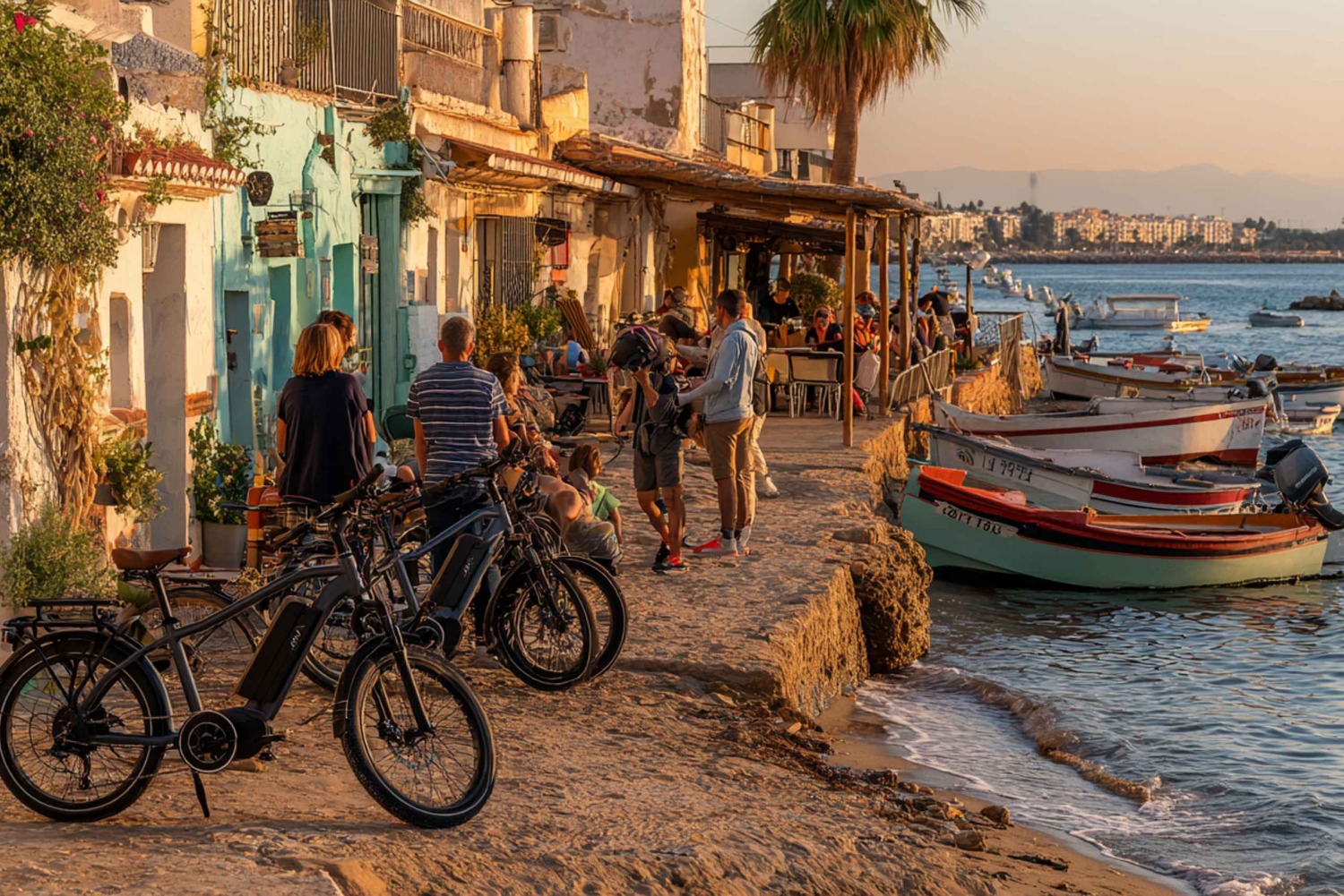 Málaga: E-Bike-Stadtführung mit Gibralfaro-Wald