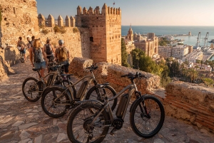 Málaga: E-Bike-Stadtführung mit Gibralfaro-Wald