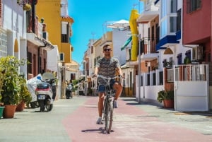 Malaga: Castle Hill and Fisherman Village E-Bike Tour