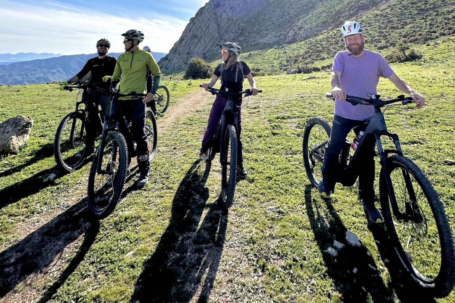 Málaga: 'El Chorro' E-bike guided tour 4h