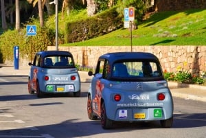 Malaga: Sähköauton kaupunkikierros ja vierailu Gibralfaron linnassa