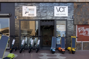 Malaga: Udforsk Malaga på en solcellescooter