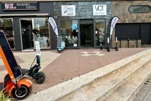 Málaga: explora Málaga en una moto solar.