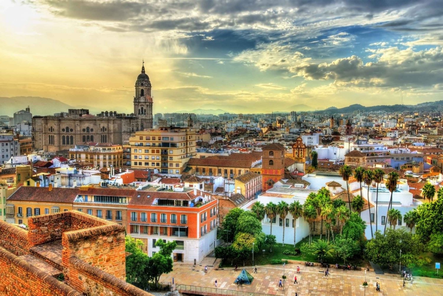 Málaga: primeira caminhada de descoberta e passeio a pé de leitura