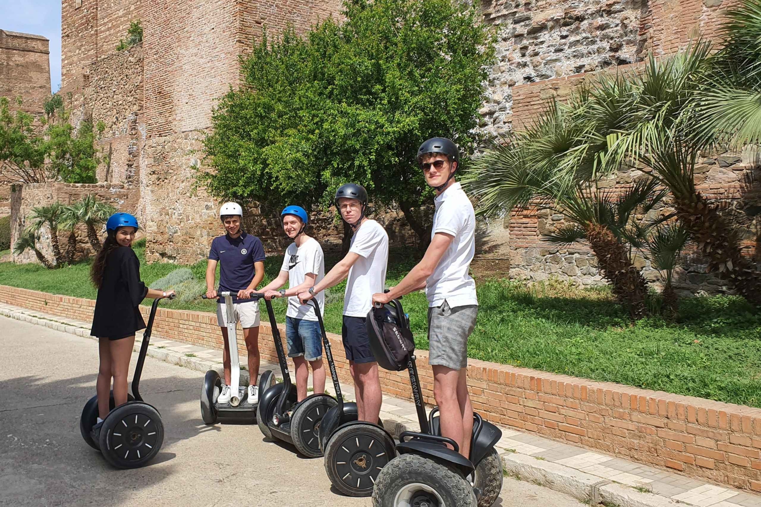 Malaga: Gibralfaro Castle Guided Segway Tour