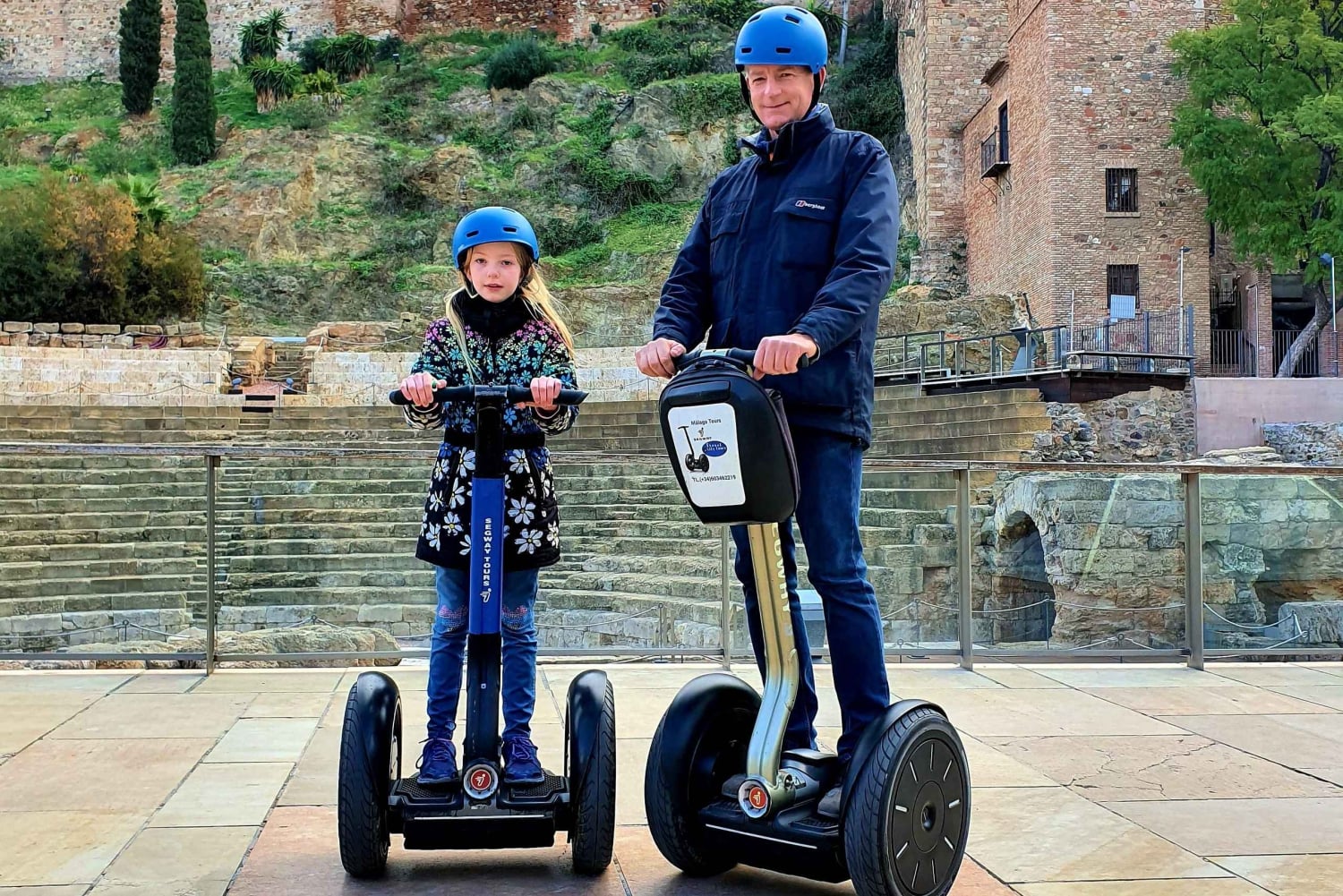 Malaga: Gibralfaro Castle Guided Segway Tour