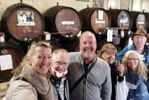 Málaga y Granada: Cata de vinos y tapas con recogida en el hotel