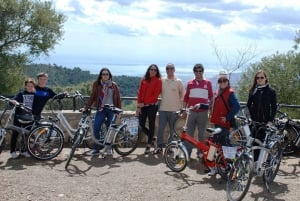Málaga: begeleide e-bike-tour met volledige dagverhuur