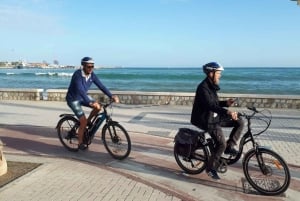 Málaga: begeleide e-bike-tour met volledige dagverhuur