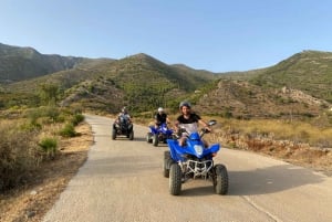Malaga: Tour in fuoristrada con un quad a 2 posti a Mijas