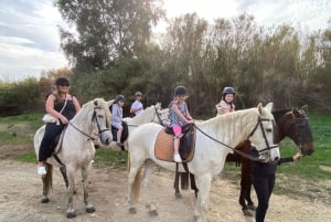 Malaga: Guided tour on horseback through the Guadalhorce Valley