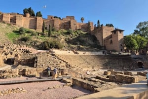 Málaga: Highlights Rundvandring med drinkar och tapas